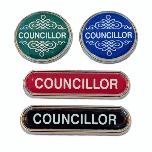 COUNCILLOR badge